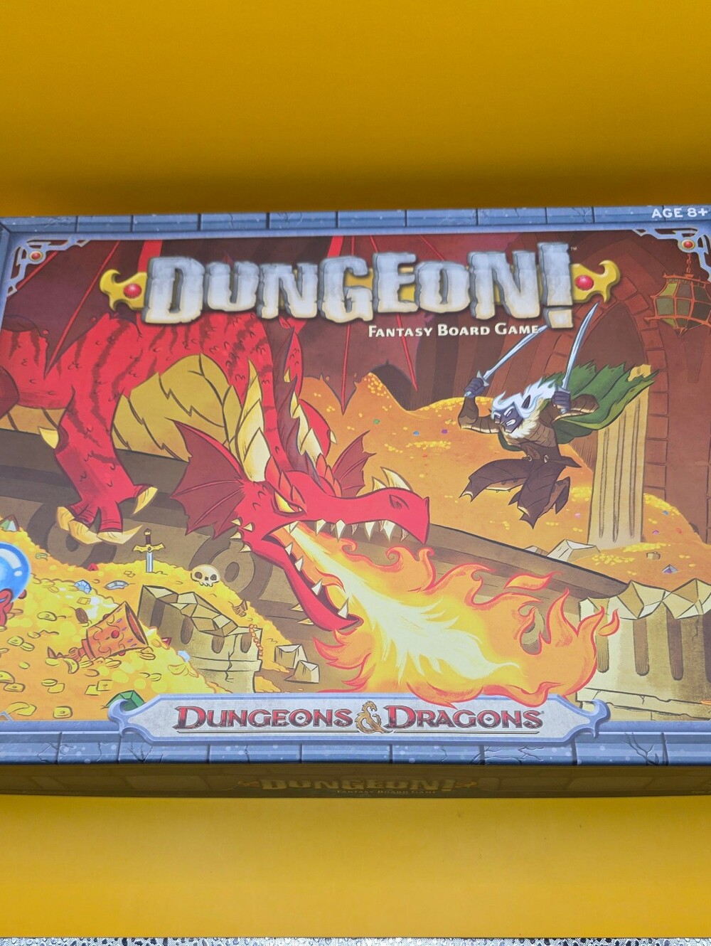 Open Box- DUNGEON! Dungeons & Dragons Fantasy Board Game Complete